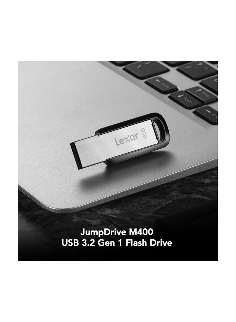 Lexar JumpDrive M400 USB 3.0 Flash Drive for Storage Expansion and Backup, Upto 150MB/s Read (LJDM400128G-BNBNU) 128 GB  - Image 5