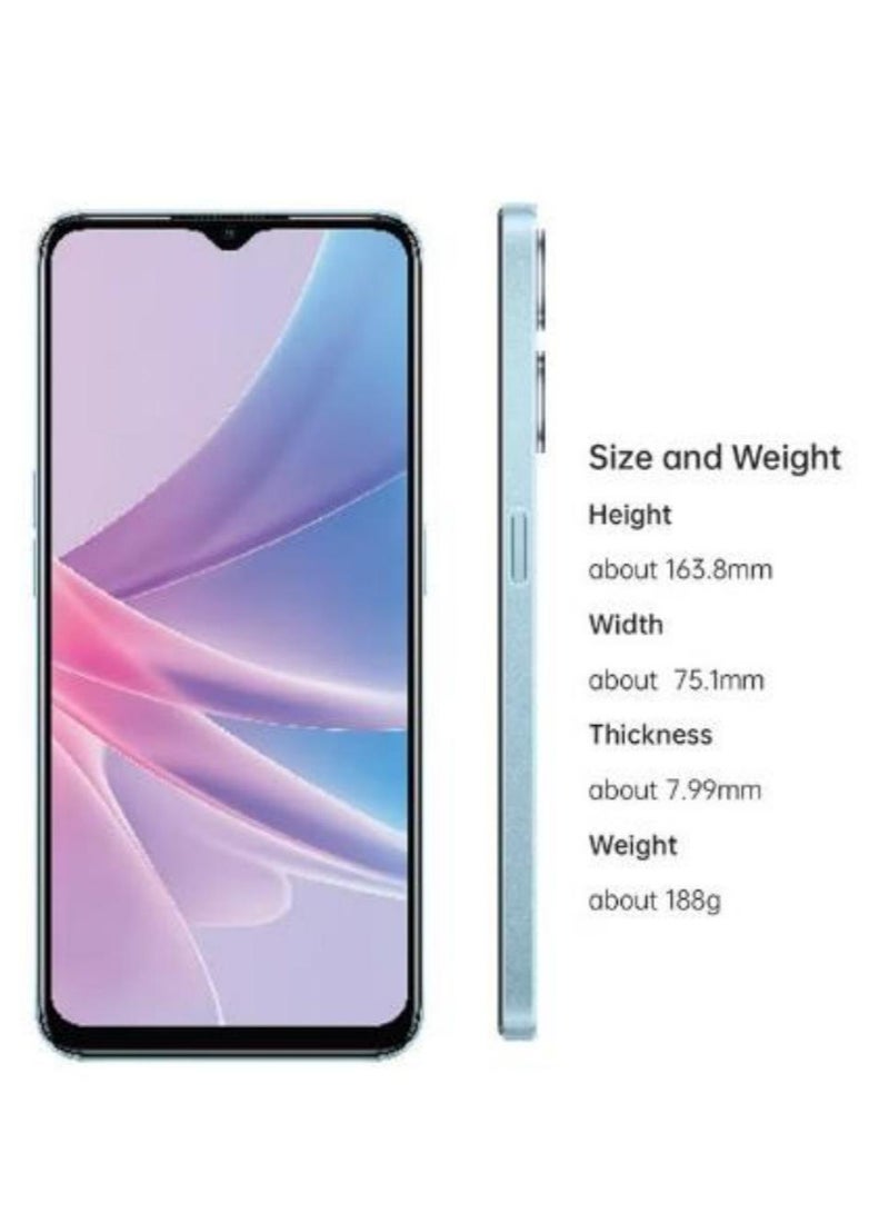 A78 5G Dual SIM Glowing Blue 8GB RAM 256GB- Global Version