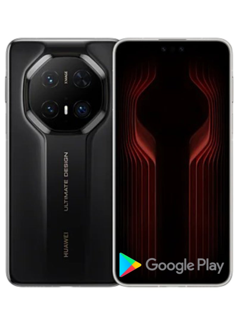 هواوي Mate 70 RS Ultimate Design 512GB 16GB RAM 6.9″ HarmonyOS 4.3 50MP Rear Four Cameras 5700mAh 100W Wired 80W Wireless NFC Black with Google play Chinese version - Image 1