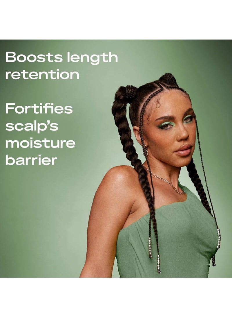 SheaMoisture Strengthening Scalp & Hair Oil Rosemary & Vegan Collagen to Promote Length Retention & Invigorate the Scalp, with ScalpBoost Technology, 2 oz - Image 3