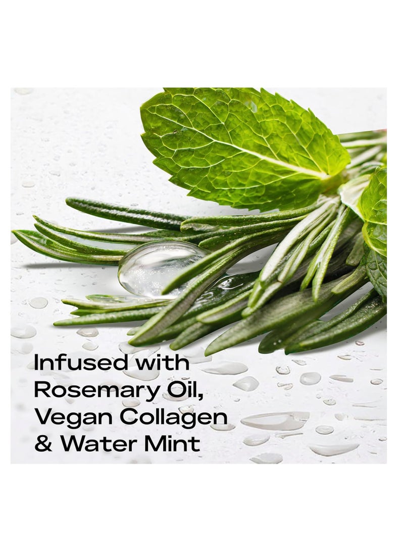 SheaMoisture Strengthening Scalp & Hair Oil Rosemary & Vegan Collagen to Promote Length Retention & Invigorate the Scalp, with ScalpBoost Technology, 2 oz - Image 5