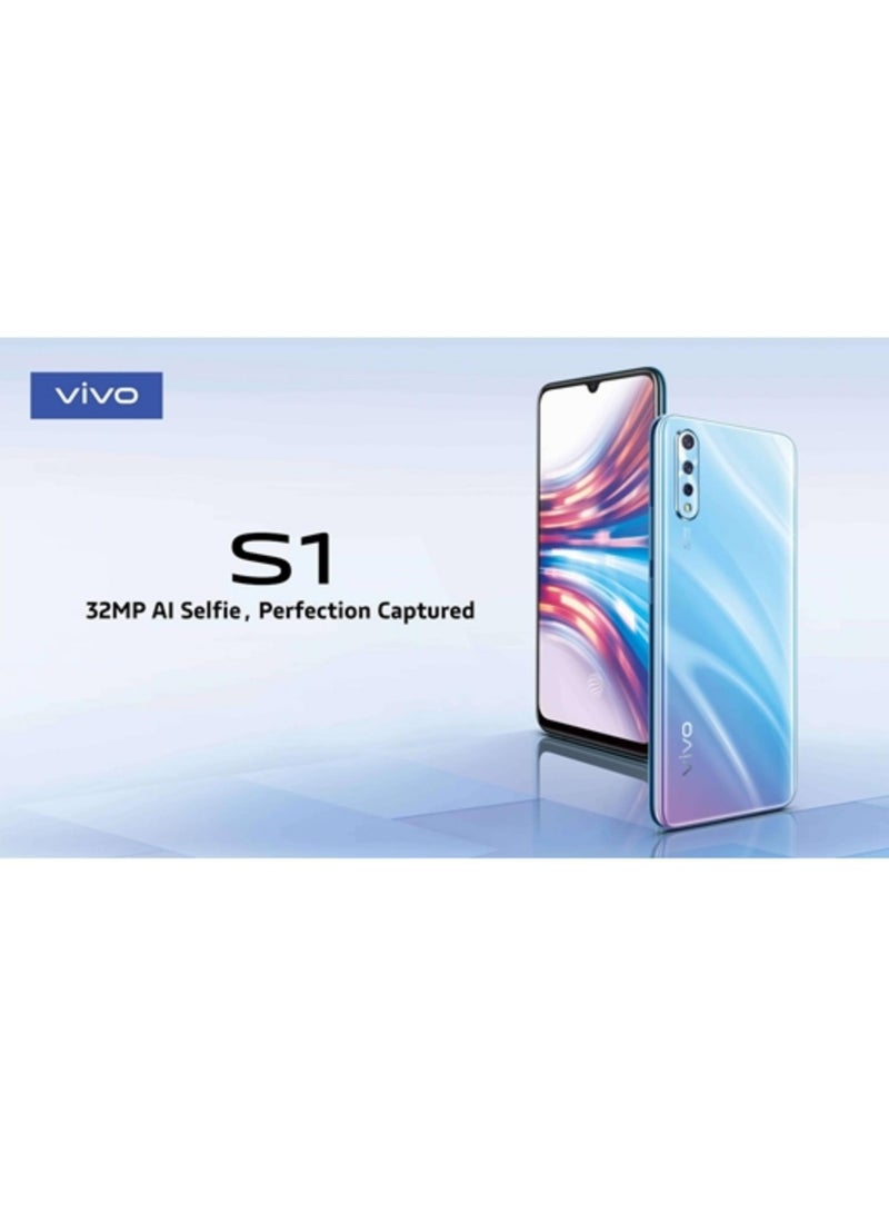 فيفو - S1 Dual SIM Skyline Blue 8GB RAM 256GB 4G LTE- Global Version - Image 1