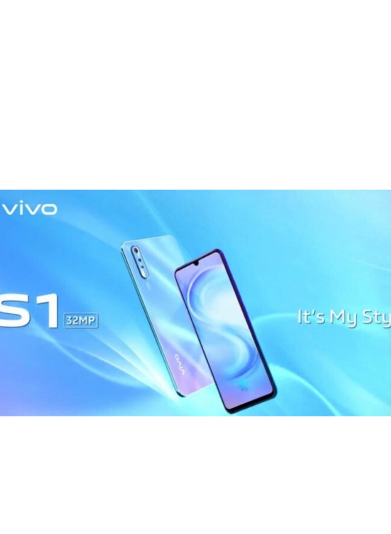 فيفو - S1 Dual SIM Skyline Blue 8GB RAM 256GB 4G LTE- Global Version - Image 1
