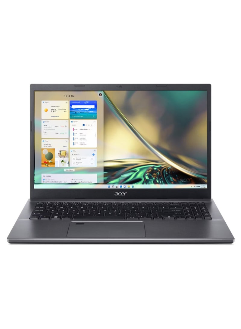 LAPTOP ACER Aspire 5 A515-57-55KJ Slim Business Laptop NX.KN4EM.008 CPU CORE I5 12450H RAM 8 GB DDR4 HDD 512GB M.2 NVMe SSD INTEL UHD Graphics DOS 15.6 DOS Warranty 1 Year English/Arabic ACER Aspire 5 Slim Business Laptop - pnsku/N70146337V/45/_/1738043309/e8fb9bea-dfcc-4e9d-9807-d7c3bfc6c8f9