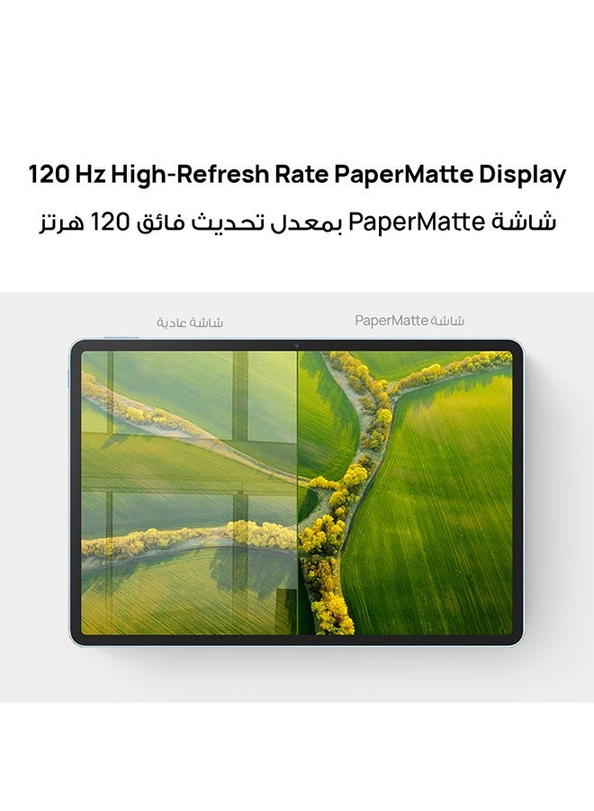 HUAWEI - MatePad 11.5 New PaperMatte Edition Tablet Blue 8GB RAM 256GB WIFI Inbox Keyboard With Band 9 and M - Pen Lite - Image 1
