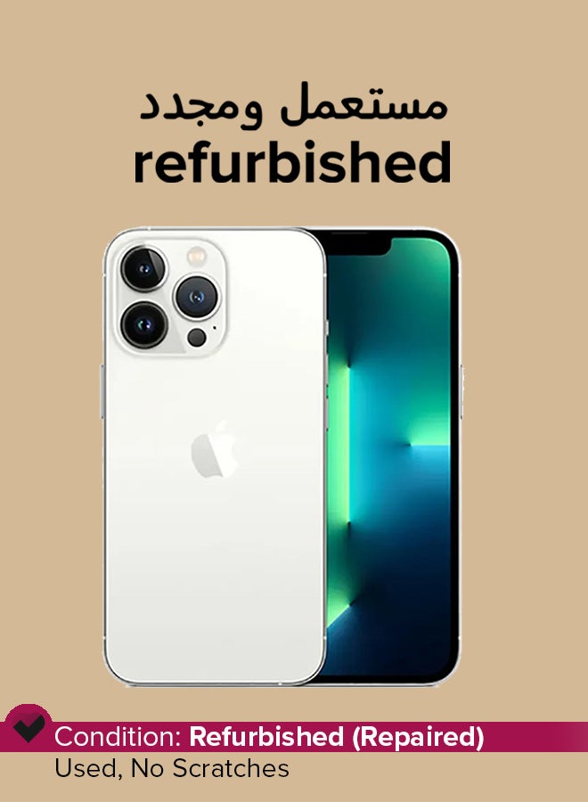 أبل Refurbished - iPhone 13 Pro 512GB Silver 5G With Facetime  - Image 1