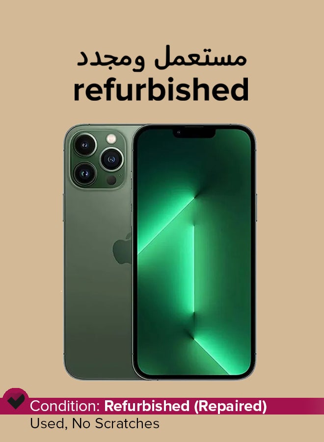 أبل Refurbished - iPhone 13 Pro 256GB Alpine Green 5G With Facetime  - Image 1