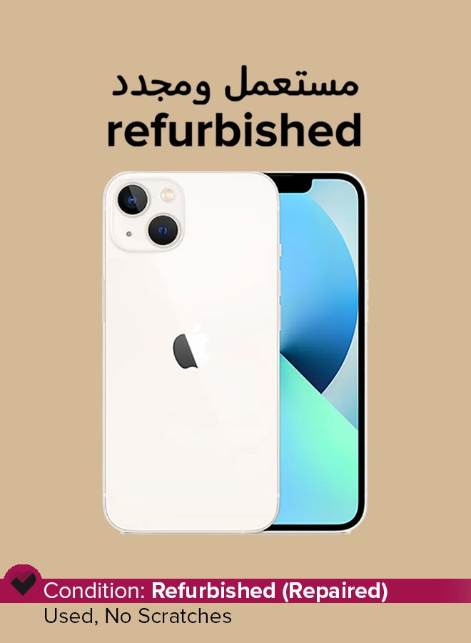 ابل  Refurbished - iPhone 13 Mini 256GB Starlight 5G With Facetime - Image 1