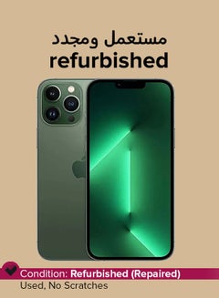 Apple Refurbished - iPhone 13 Pro Max 128GB Alpine Green 5G With Facetime  - Image 1