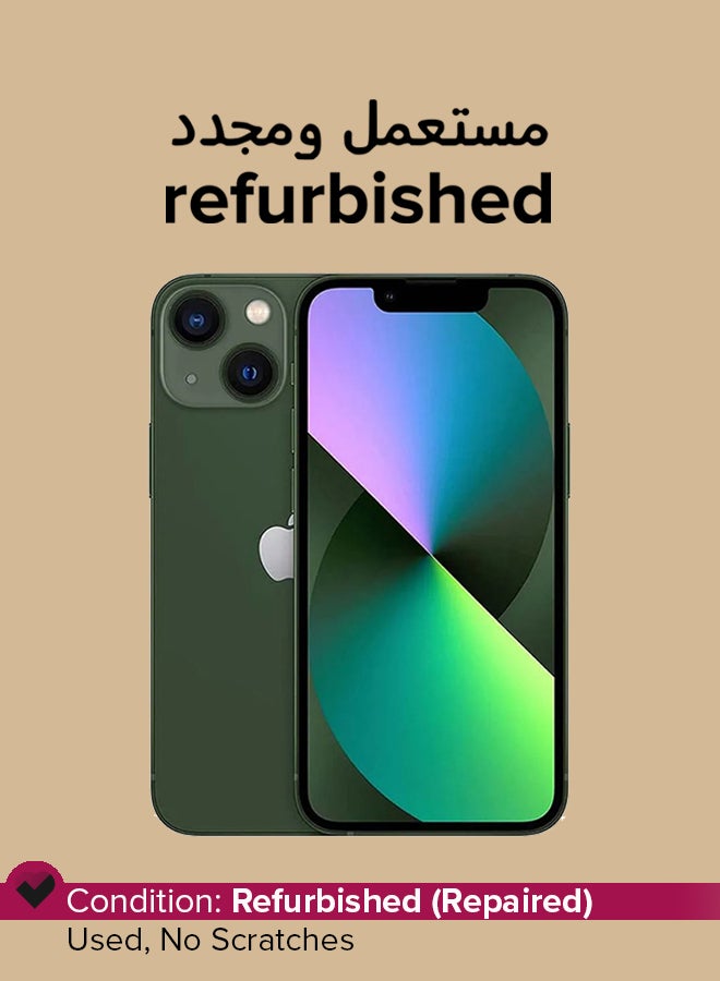 أبل Refurbished - iPhone 13 128GB Green 5G With Facetime  - Image 1