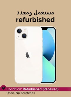 أبل Refurbished - iPhone 13 Mini 128GB Starlight 5G With Facetime  - Image 1