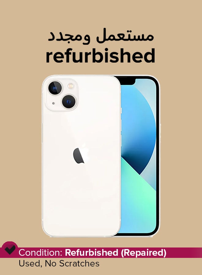 أبل Refurbished - iPhone 13 Mini 128GB Starlight 5G With Facetime  - Image 1