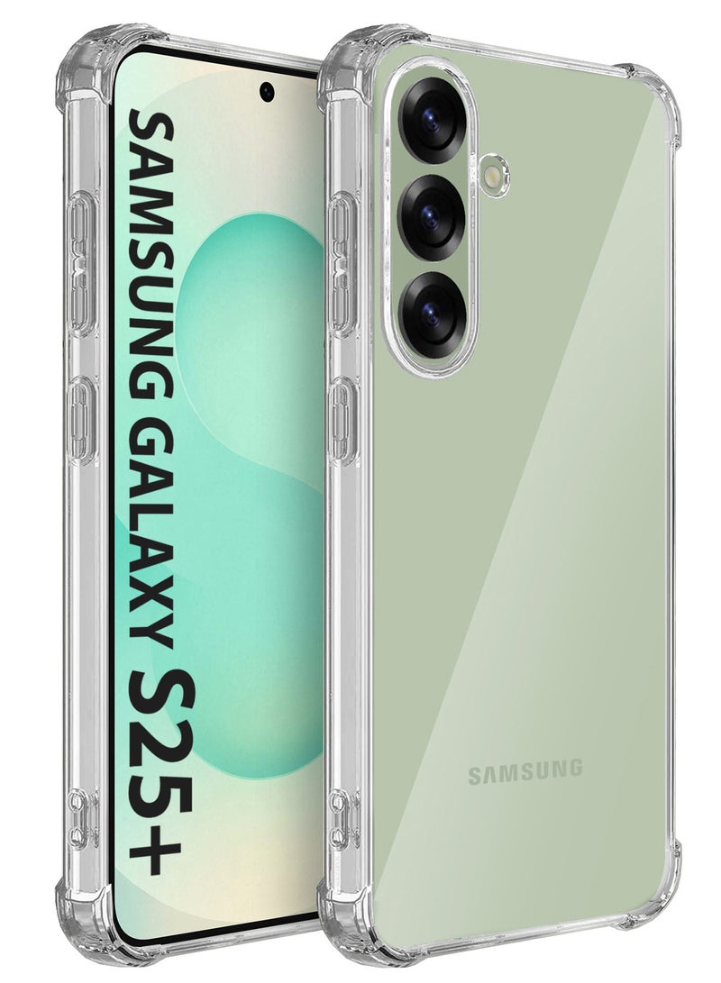 مارجون (لجهاز سامسونج جالاكسي S25 بلس) غلاف غوريلا الشفاف الواقي المتين المقاوم للصدمات - Image 1