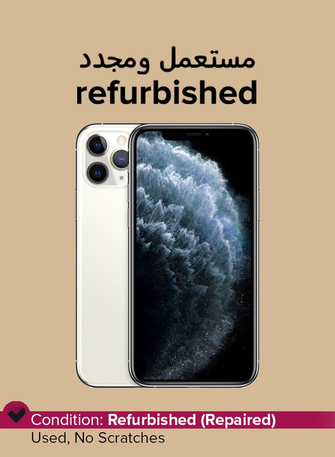 Apple Refurbished - iPhone 11 Pro Max 512GB Silver 4G With Facetime - Image 1