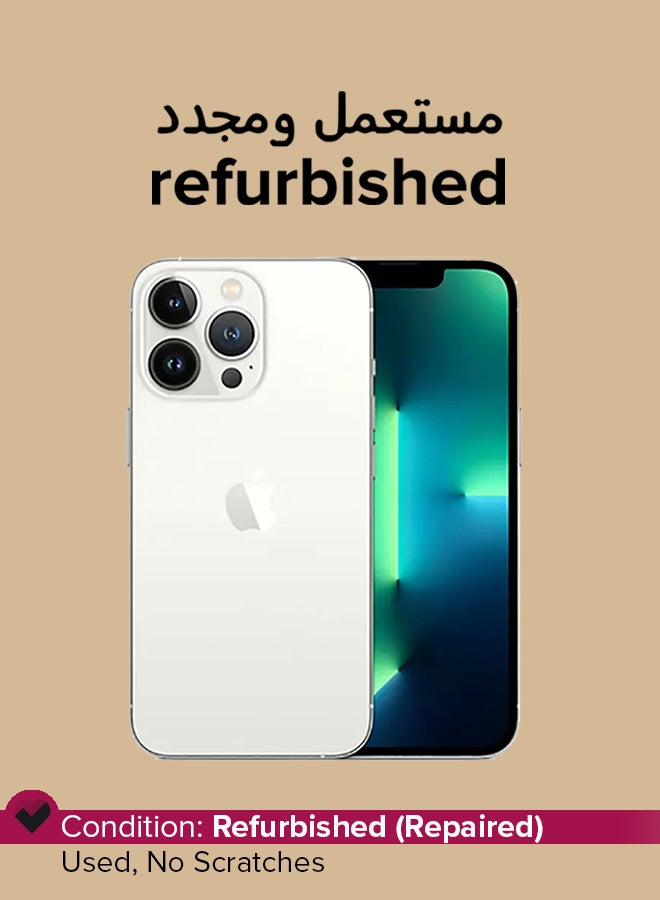 Apple Refurbished - iPhone 13 Pro Max 128GB Silver 5G With Facetime  - Image 1