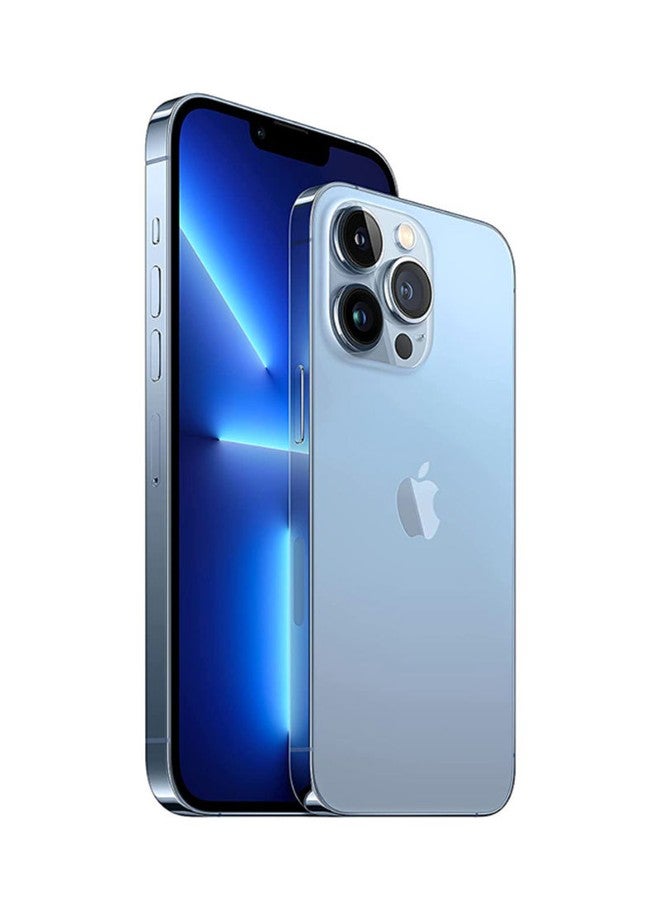 ابل  مجدد - آيفون 13 برو ماكس 128 جيجابايت سيرا زرقاء 5G مع فيس تايم - Image 4