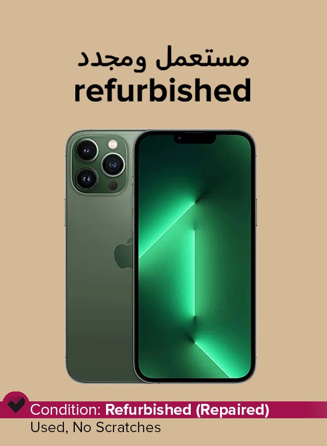 Apple Refurbished - iPhone 13 Pro Max 256GB Alpine Green 5G With Facetime - Image 1