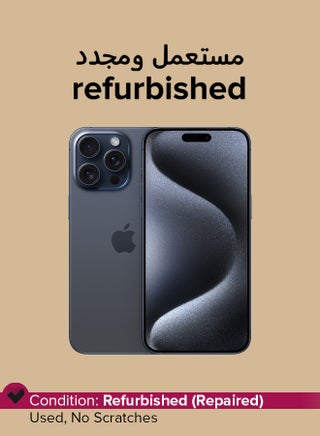 Refurbished - iPhone 15 Pro Max 256GB Blue Titanium 5G With Facetime - pnsku/N70146504V/45/_/1750654893/7234076d-df95-48db-93a5-5fb19b505fc0
