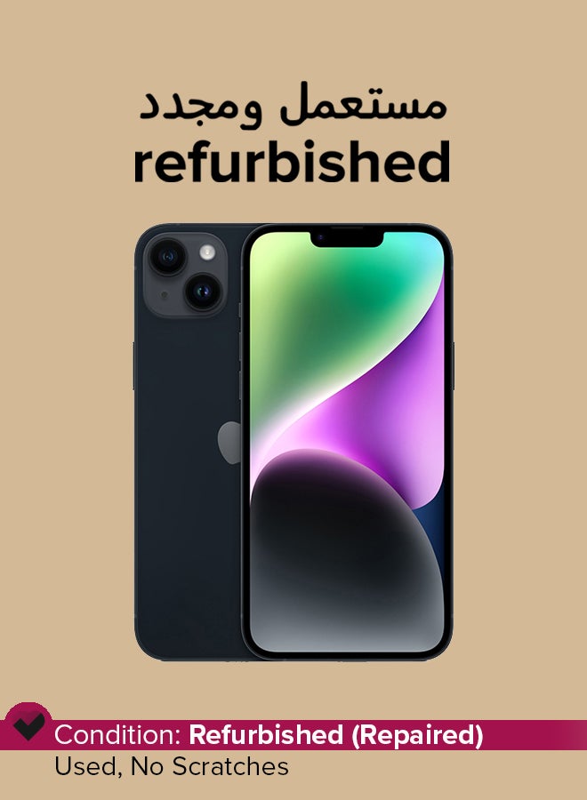 أبل - Refurbished - iPhone 14 256GB Midnight 5G With Facetime - Image 1