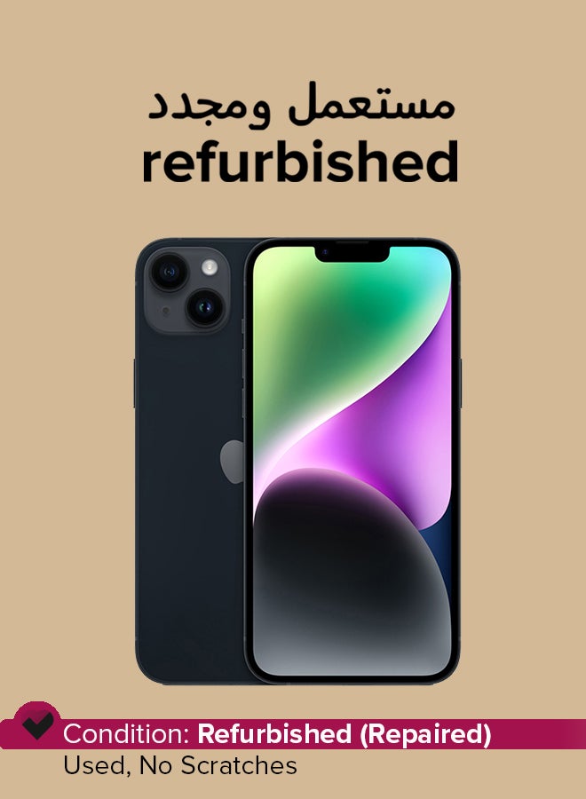 أبل Refurbished - iPhone 14 Plus 128GB Midnight 5G With Facetime  - Image 1