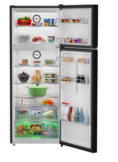 Beko Beko Refrigerator, 406 L,Inverter, Top Freezer, No Frost, Black 406 L RDNE455M20XBIDEGB Black  - Image 4