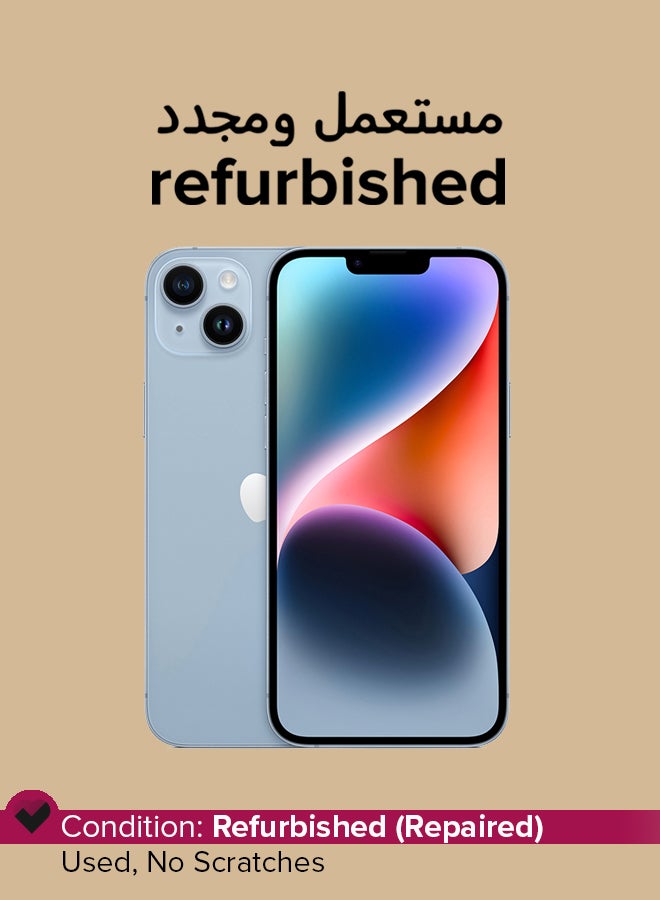 Apple Refurbished - iPhone 14 Plus 128GB Blue 5G With Facetime - Image 1