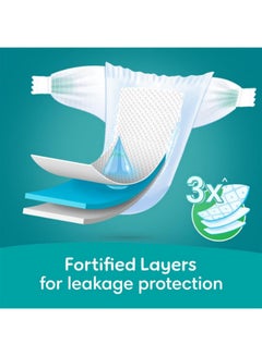 بامبرز Rash Protection Taped Diapers, Size 7, 15+kg, Jumbo Box, 56 Count  - Image 4