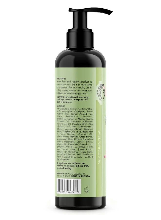 MIELLE - Rosemary Mint Daily Styling Creme 240ml - Image 1