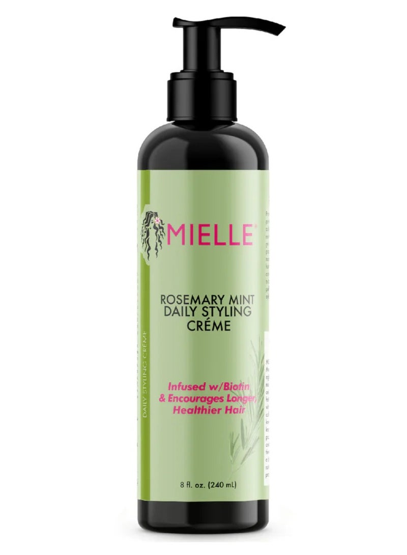 MIELLE - Rosemary Mint Daily Styling Creme 240ml - Image 1