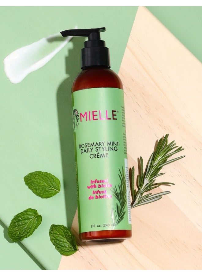 MIELLE - Rosemary Mint Daily Styling Creme 240ml - Image 1