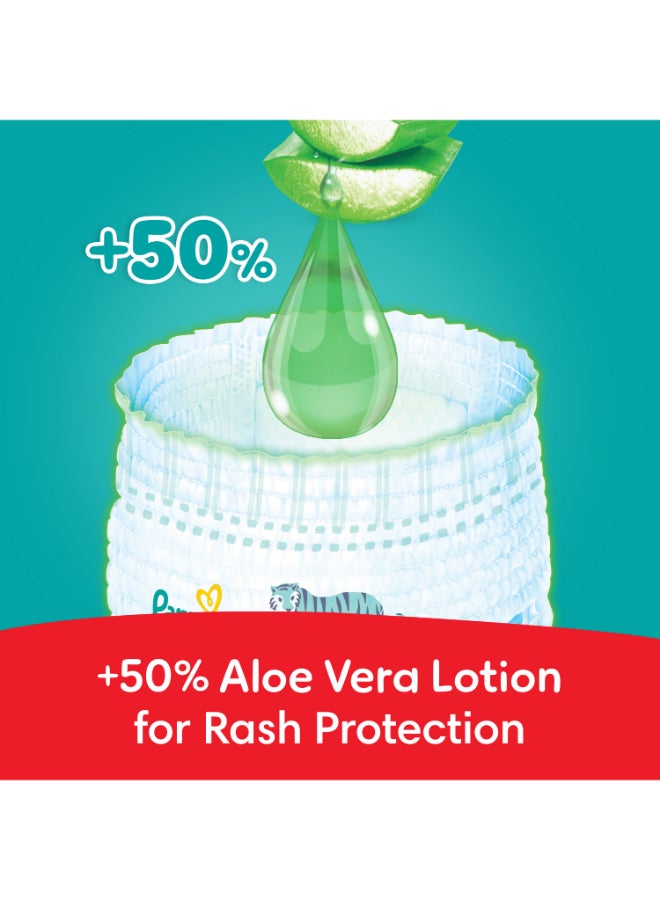 بامبرز Rash Protection Pants Diapers, Size 4, 9-14kg, Mega Pack, 52 Count  - Image 4