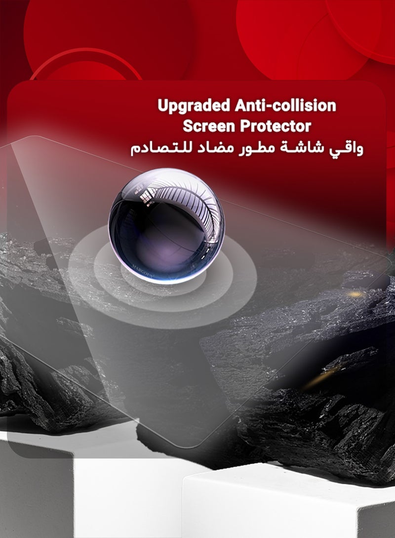 MARGOUN (for Samsung Galaxy S10 Plus Tab) Premium Screen Protector Full Coverage, Scratch-Resistant Anti Bubble Clear  - Image 2