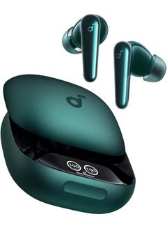 soundcore Liberty 4 Pro by Anker, Noise Cancelling Wireless Earbuds, 7-Sensor and Real-Time Adaptive Noise Cancelling, 2× Faster Charging, Studio-Level Hi-Fi Music, Clear Calls with 6 Mics and AI Green