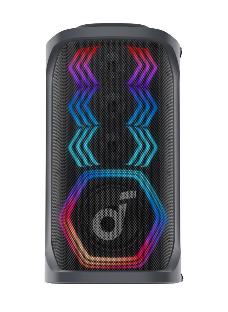 Soundcore - Rave 3 Party Speaker with Microphone New Black - Image 1