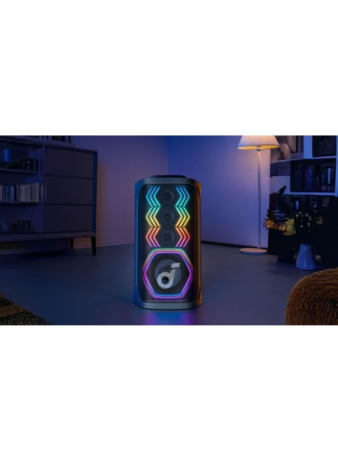 Soundcore - Rave 3 Party Speaker with Microphone New Black - Image 1