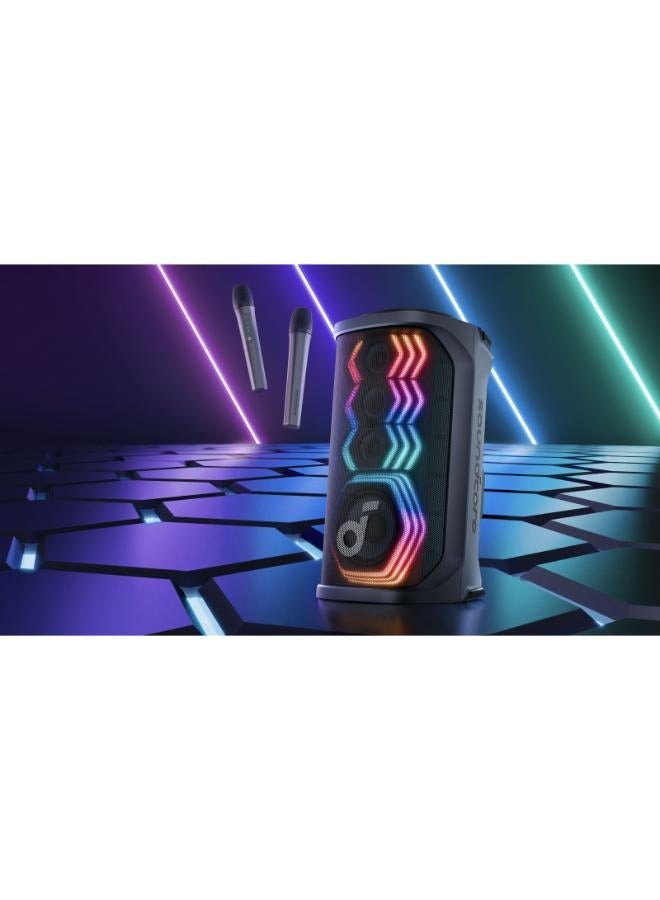 Soundcore - Rave 3 Party Speaker with Microphone New Black - Image 1
