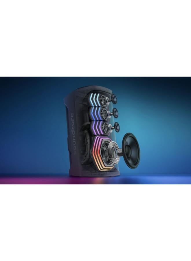 Soundcore - Rave 3 Party Speaker with Microphone New Black - Image 1