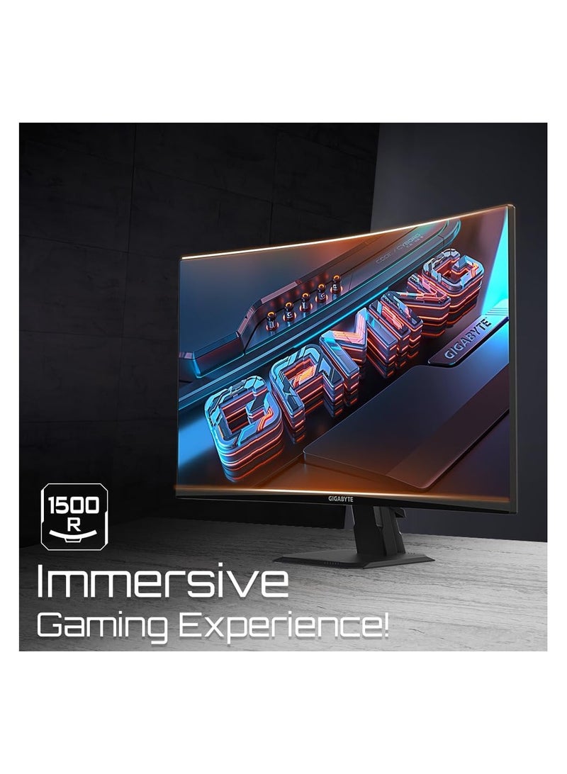 GIGABYTE - GS27F Advanced - 27" IPS Gaming Monitor - FHD 1920x1080-180Hz/OC 190Hz - 1ms MPRT - AMD FreeSync - HDMI, DP - Black (GS27F A US) Black - Image 1