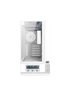 Xigmatek Vision (EATX, U3x2 & Type C, 3PCS TG, 1PC G24A+7PCS G24A Reverse+ARGB LED Fan Control Panel) White  - Image 4