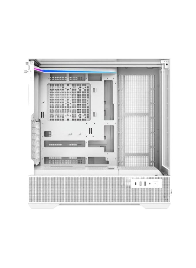 Xigmatek - Vision (EATX, U3x2 & Type C, 3PCS TG, 1PC G24A+7PCS G24A Reverse+ARGB LED Fan Control Panel) White - Image 1
