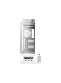 Xigmatek Vision Pro (EATX, U3x2 & Type C, 3PCS TG, 1PC G24A+7PCS G24A Reverse+ARGB LED Fan Control Panel | White  - Image 3