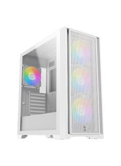 Xigmatek Master X II Arctic Steel Tower Computer Case | White  - Image 1