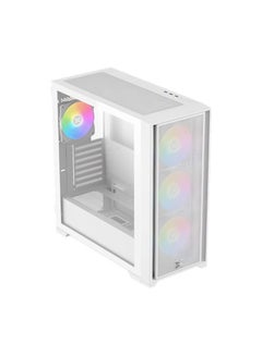 Xigmatek Master X II Arctic Steel Tower Computer Case | White  - Image 2