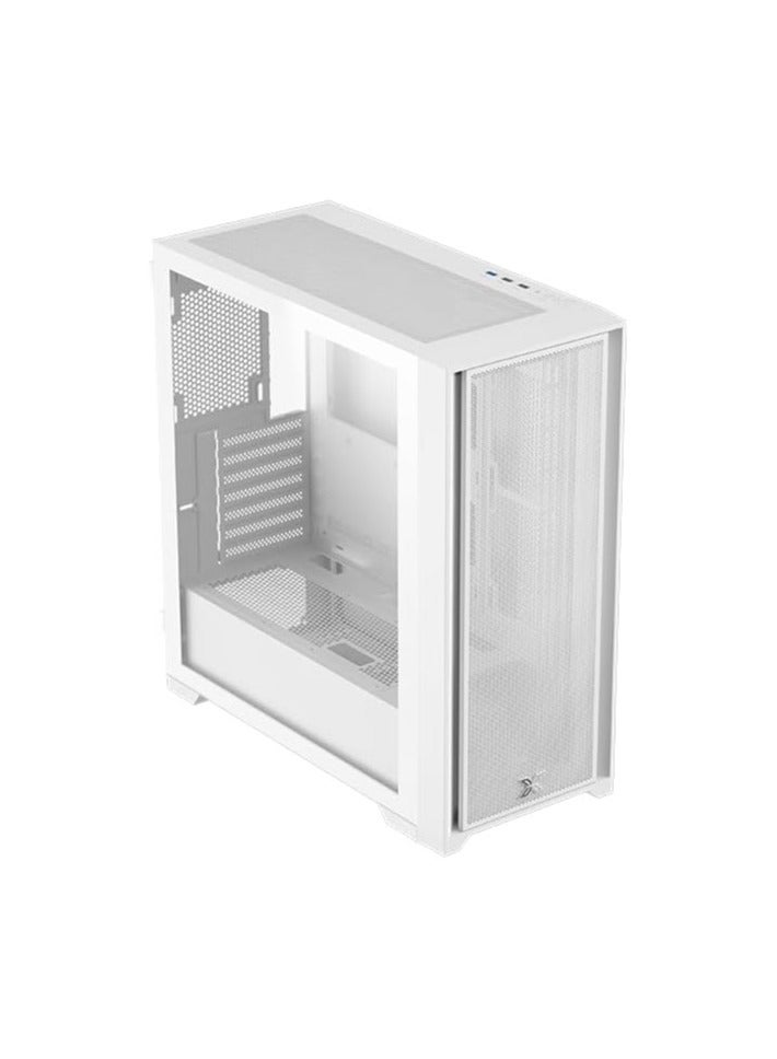 Xigmatek - Master X II Arctic Steel Tower Computer Case | White - Image 1