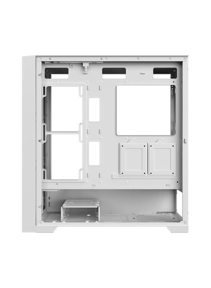 Xigmatek - Master X II Arctic Steel Tower Computer Case | White - Image 1