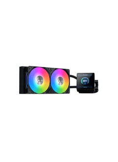 Xigmatek Connect 240 Liquid CPU Cooler, Aluminum, for Intel/AMD, High Performance Thermal Paste - EN45264 | Black  - Image 1