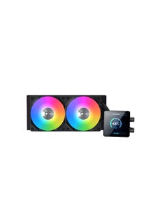 Xigmatek Connect 240 Liquid CPU Cooler, Aluminum, for Intel/AMD, High Performance Thermal Paste - EN45264 | Black  - Image 2