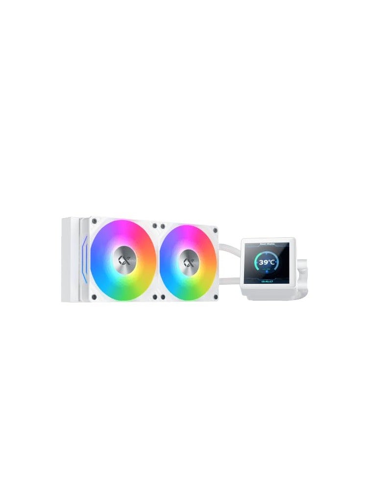 زيجماتيك Connect 240 Liquid CPU Cooler, Aluminum, for Intel/AMD, High Performance Thermal Paste - EN45264 | White  - Image 3
