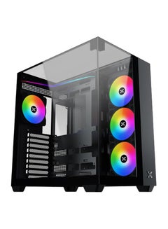 Xigmatek Aqua V Mid-Tower Steel Case, ATX, Micro ATX, Mini ITX | Black  - Image 1