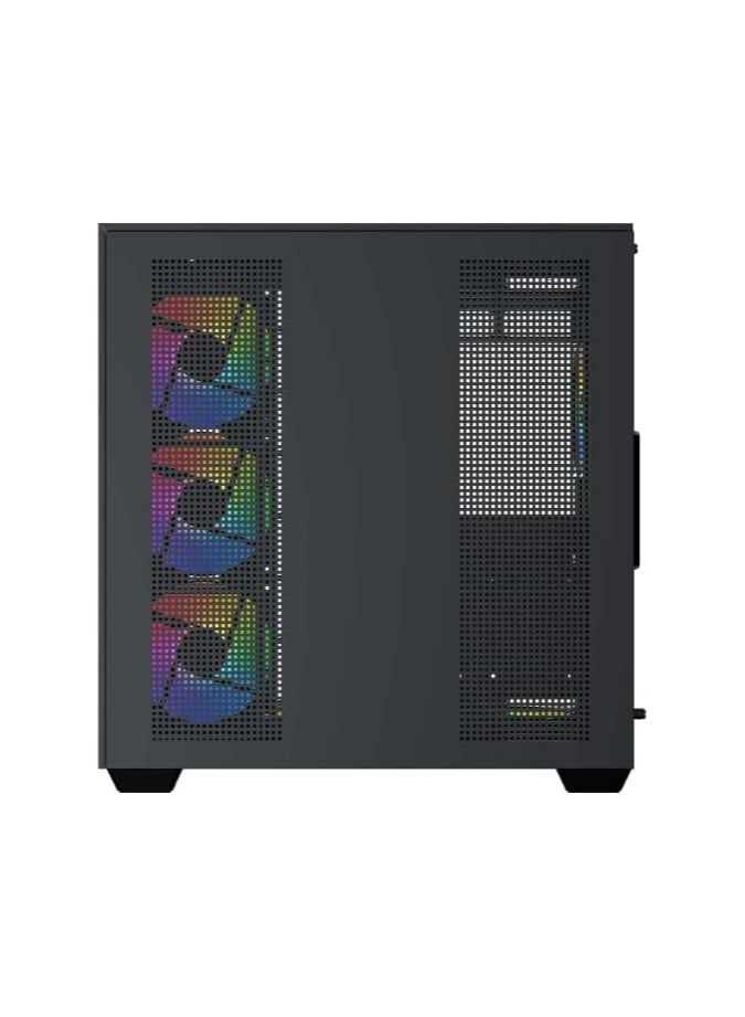 Aqua V Mid-Tower Steel Case, ATX, Micro ATX, Mini ITX | Black - pnsku/N70146728V/45/_/1738061429/106ef5a7-4d51-49a2-8943-95bae301f8b7